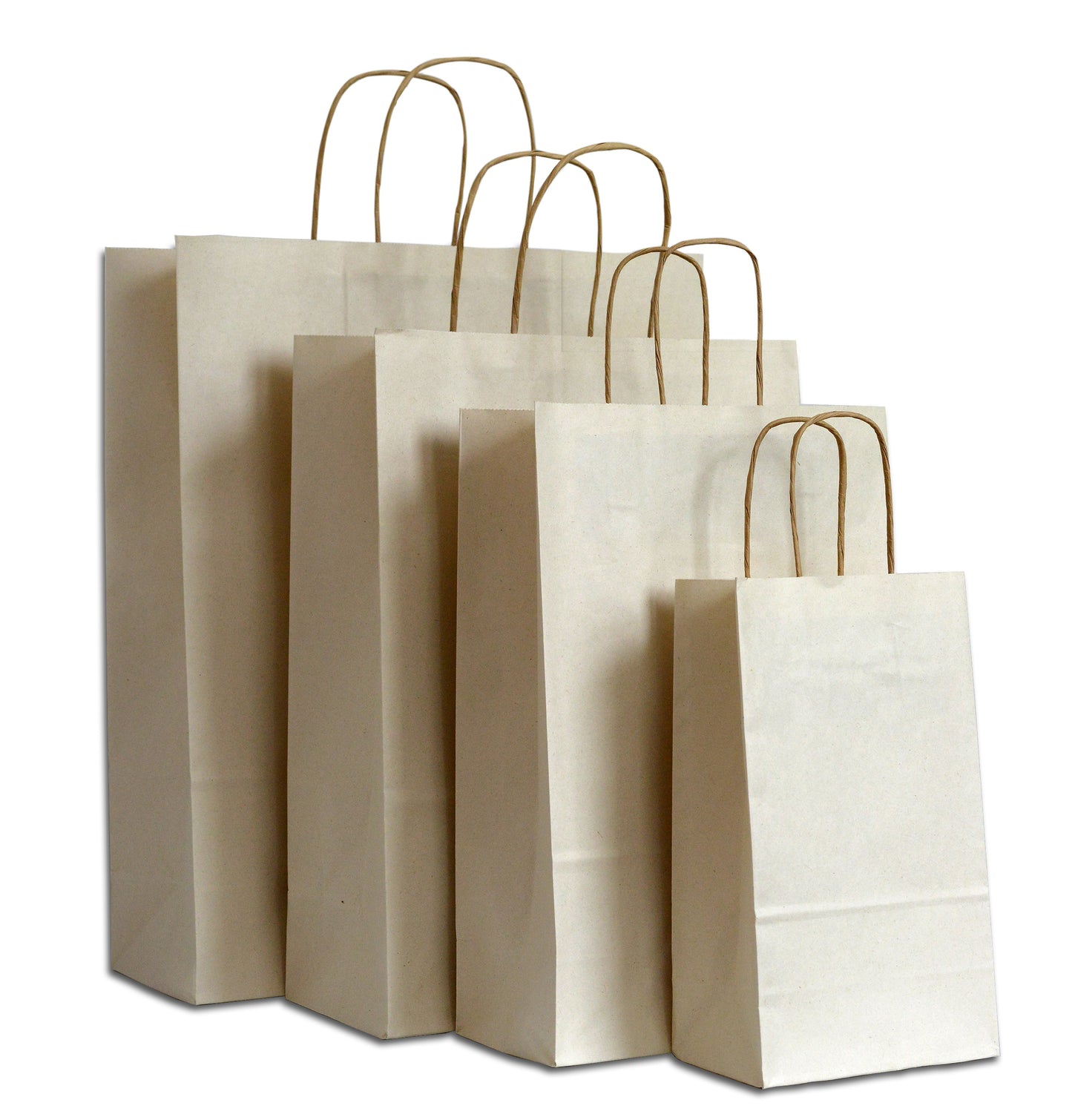 Nachhaltige Papierkordeltaschen "Komfort" aus Graspapier