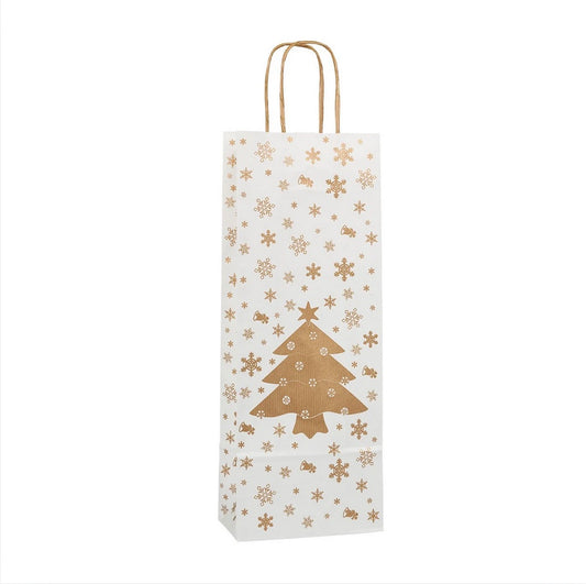 X-Mas Flaschentragetaschen mit Weihnachtsmotiv