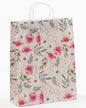 Papierkordeltaschen mit floralem Allover-Print