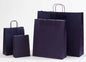 Dunkelblaue Papierkordeltaschen Boutique