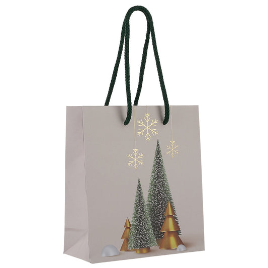 Moderne Papiertragetaschen für Weihnachtsgeschenke