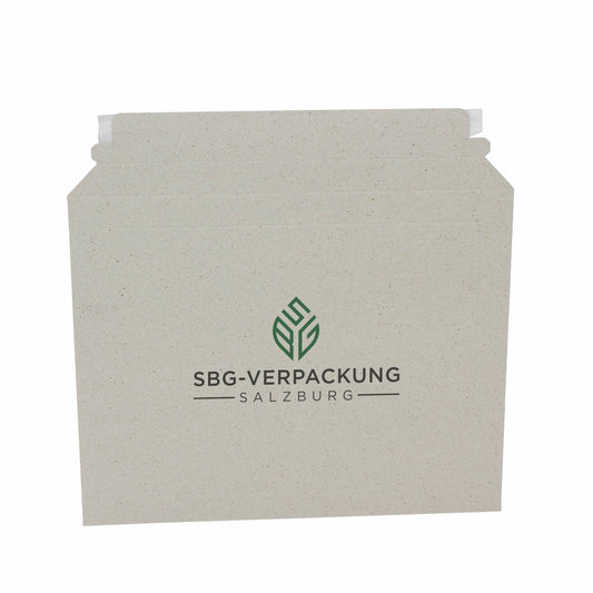 Versandtaschen mit Werbedruck und schneller Lieferung in Creme