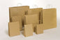 Papierkordeltaschen in Braun
